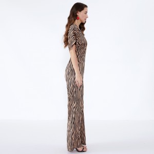 Party Nordic Way felnőtt kiváló minőségű tigriscsíkos jumpsuit JCGJ190315073