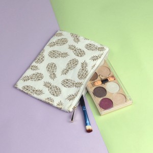 Kiváló minőségű és környezetbarát ananászszálas kozmetikai táska