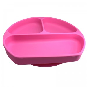 Forró termék Csúszásmentes tapadókorong szilikon csecsemőlemezek Baby Table Placemat