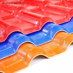 Royal1050 Új ASA szintetikus gyanta tetőcserép tetőlemez gyár eladó