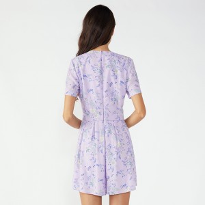 Új stílusú egyedi sifon Onesie nyomtatott jumpsuit nők