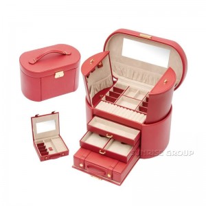 High End PU bőr csomagoló ajándékdoboz