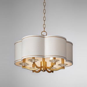 Modern minimalista kerek dekoratív hálószoba tanulmánycsillár Km2119