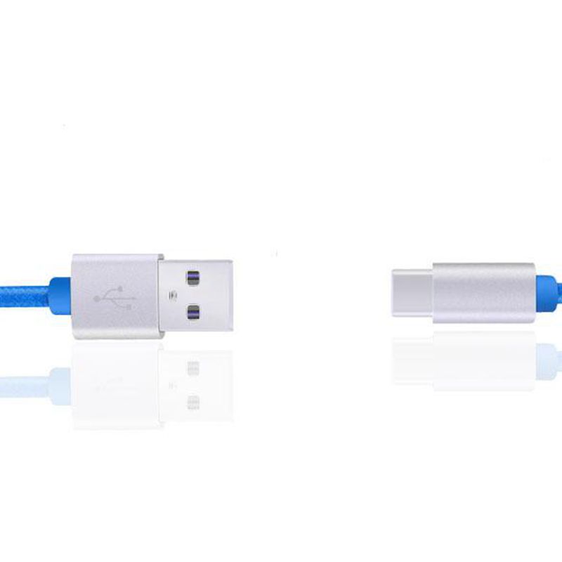C típusú nylon nylon adatkábel az USB-hez