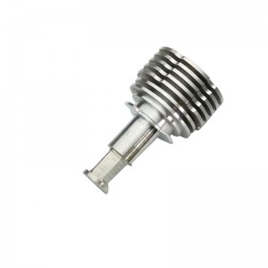 Fúró lézervágó precíziós CNC megmunkálás alumínium sajtoláshoz