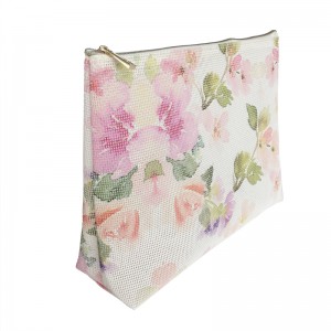 Népszerű és tapintású PVC hálós kozmetikai táska