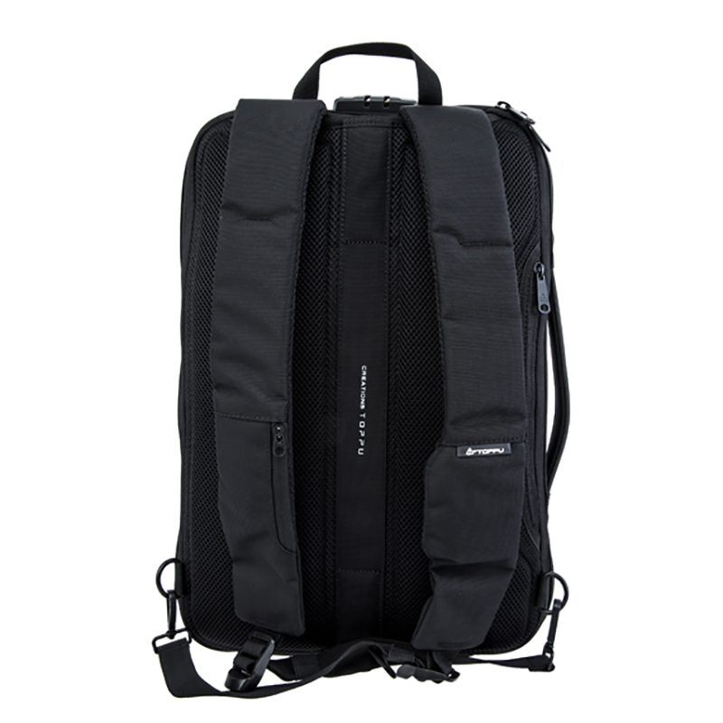 18SA-6977M vízálló PU nylon kiváló minőségű divatos vékony üzleti táska lopásgátló laptop hátizsákkal
