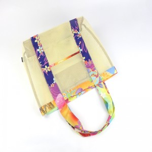 Nagykereskedelmi promóciós egyedi PVC hálószemüveg vásárló táska