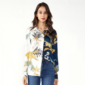 Irodai felsők Lányok pamut női sifon felső és blúz