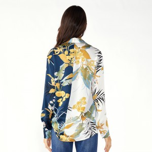 Irodai felsők Lányok pamut női sifon felső és blúz