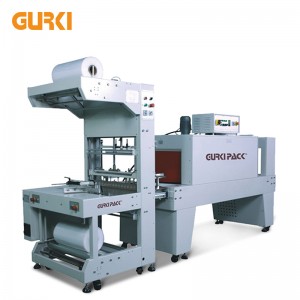 Automatikus elülső etetőhüvely tömítő és zsugorító gép GPL-6030Z + GPS-6040