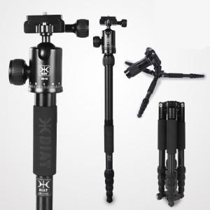 DIat AM225A + KH10 professzionális videokamera állvány kültéri könnyű alumínium-magnézium-ötvözetű kamera állvány