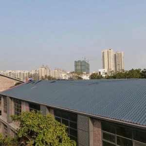 PVC tetőcserepek műanyag építőanyagok