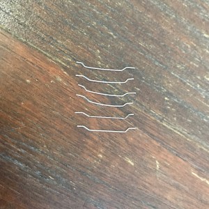 310 rozsdamentes acélszál (0,5 * 25,4 mm)