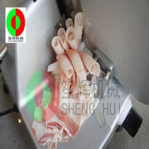 Fagyasztott hús szeletelő / félautomata fagyasztott hús szeletelő (videó) QPS-220/250/300