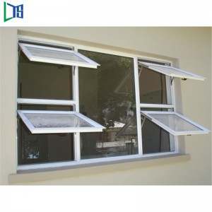 Alumínium porral bevont profillánc-alumínium üvegezett ipari színezésű ausztrál standard edzésű átlátszó üveg napellenző ablak