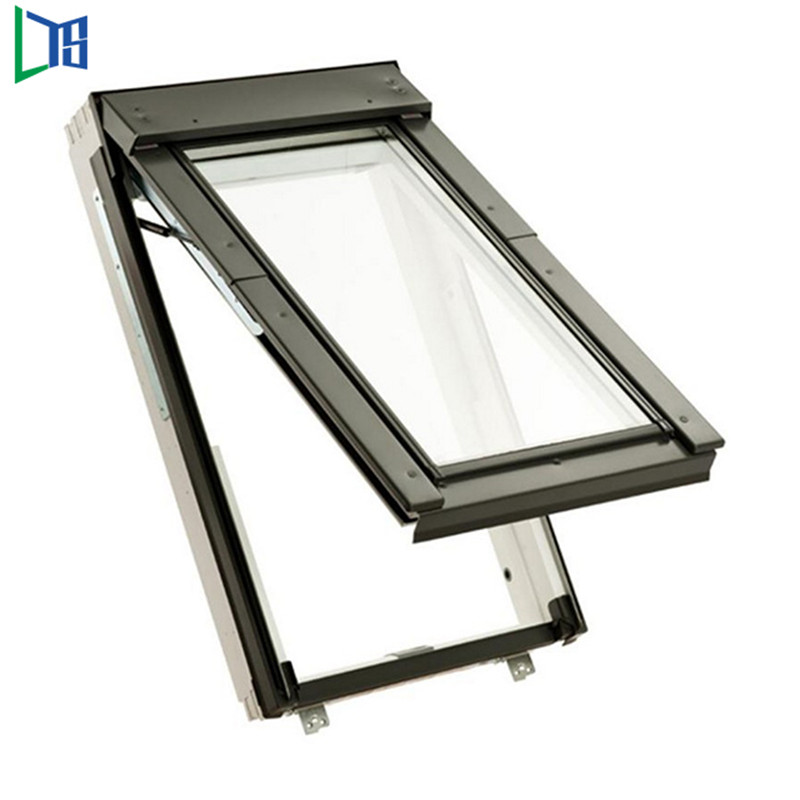 As2047 Szabványos szürke, fehér / fekete alumínium, kifelé nyitott napellenző ablak, egy- vagy dupla üvegezés