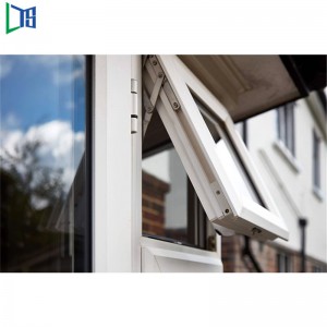 Az As2047 Ausztrália standard gyönyörű, dupla üvegezésű alumínium napellenző ablaka, jó hardver acél hálóval