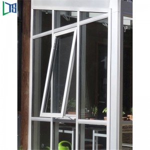 As2047 nagyteljesítményű alumínium lánckerekes napellenző ablak, ausztrál szabványos kereskedelmi osztályú