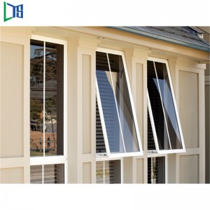 As2047 nagyteljesítményű alumínium lánckerekes napellenző ablak, ausztrál szabványos kereskedelmi osztályú