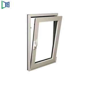 Szuper nagy teljesítményű energiatakarékos betét redőnyök dupla üvegezésű dönthető és forgácsolt alumínium ablakból