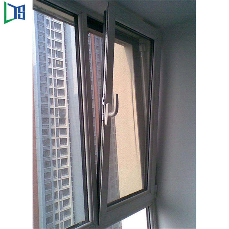 Alumínium dönthető és forgatható ablakok dönthető és fehér színű porbevonatú alumínium ablakok