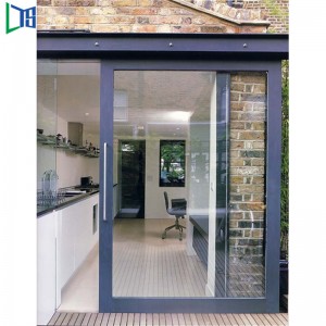 Alumínium beléptető tolóajtó edzett üveg 2019 kereskedelmi ajtó Design Starcker ajtó