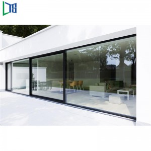 Professzionális porbevonatú, hang- és hőálló alumínium biztonsági tolóajtó