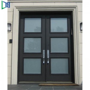 Nagyszerű külső As2047 dupla üveg lengő tok, francia alumínium ajtó porbevonattal vagy fadarabbal