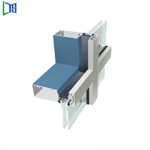 Napkeret Híres Függönyfalak Gyár Kínában Magasra emelkedő alumíniumfüggönyfalak-beszállító