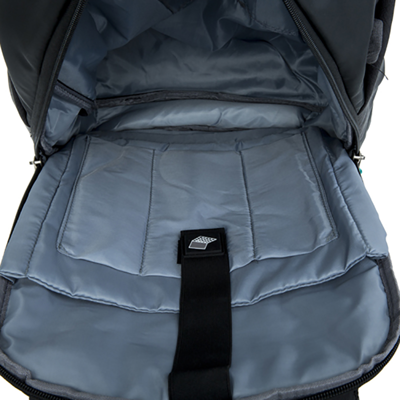 18SA-7128M új, fejlett, magas színvonalú férfiak légrácsos hátizsák kényelmes táska hátizsákjának laptop USB-vel