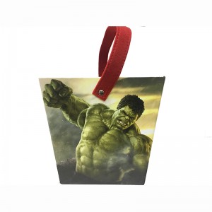 Testreszabott, kézzel készített, speciális alakú kartonpapír ajándékcsomagolás