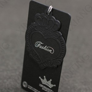 Kreatív divatruházat címke hangtag Egyedi készítésű 02