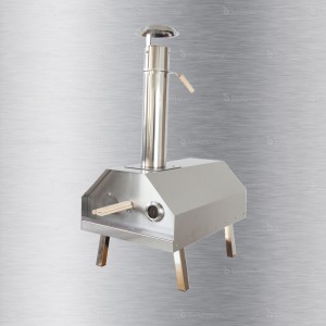 Faszén pizza sütő BBQ-hoz