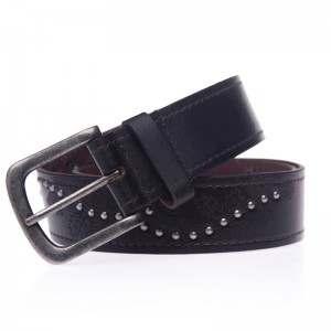 HD0823 - Testreszabható, valódi bőr öv csapokkal