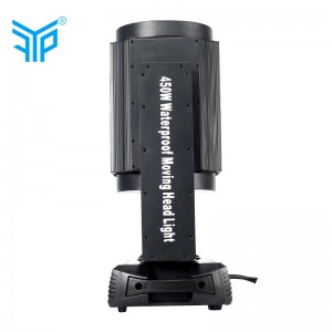DMX512 vízálló IP65 besorolású, 350w17R sugárzó mozgó színpadi fény, szép kültéri rendezvényeffektus