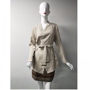 FEHÉR PAMUTKABAK JLWC0001