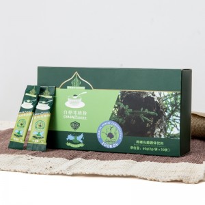 Természetes chaga extrahált erő