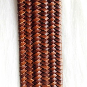 HD0827 - Nagykereskedelem fonott bőröv, nyugati cowboy stílusban