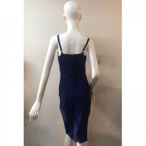 NAVY kötött MIDI DRESS JLWD0029