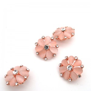 Divatruházati kiegészítők strasszos designer kabátgombok 5