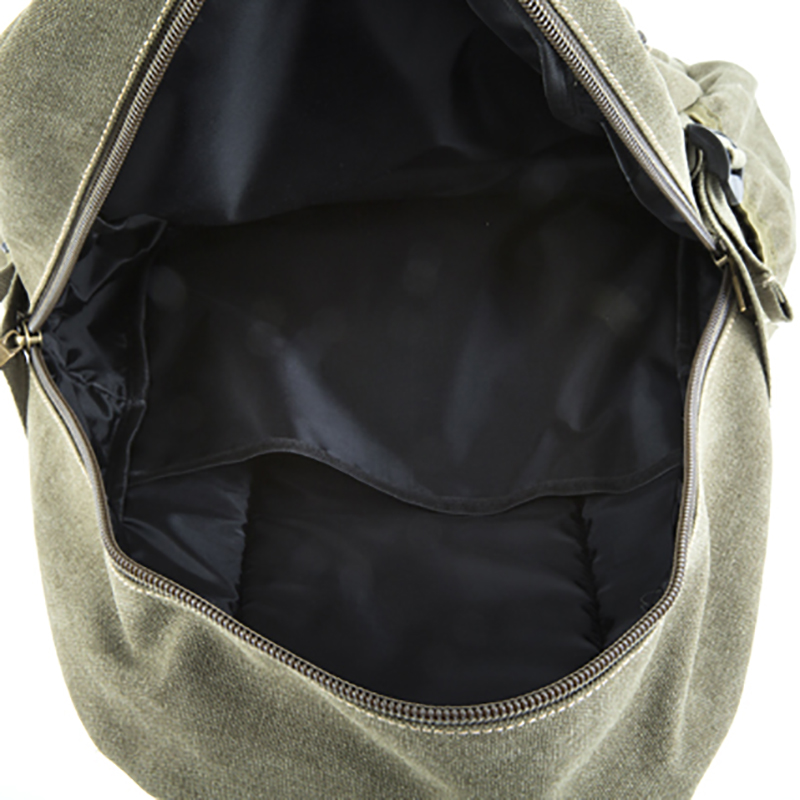 18SC-6805D új design hadsereg zöld preppy stílusú utazási hátizsák multifunkcionális diák vászon táska hátizsák