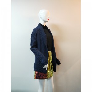 ABERCROMBIE \u0026 FITCH BLUE CARDIGAN RLWS0030F