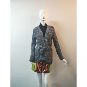 RÖVID BELT CARDIGAN SWEATER RLWS0031F