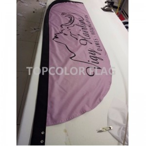 Egyedi nyomtatott promóciós toll zászlók