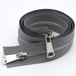 Testreszabott hosszúságú, fém cipzáros nylon cipzárral rögzítő farmer és dzsekik számára 1