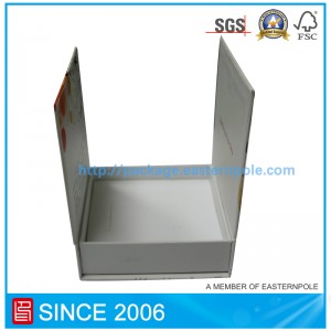 Luxus mágneszáró papírdoboz dupla szárnyakkal