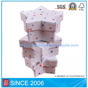 Csillag alakú díszdoboz