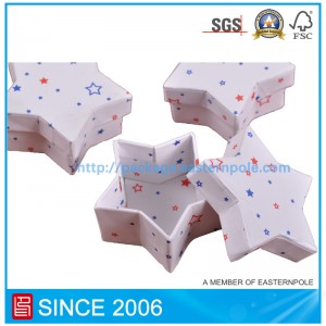 Csillag alakú díszdoboz