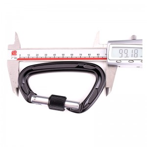 Kültéri kampó sziklamászás kemping főzár hegymászó csat többfunkciós anya karabiner hegymászó csat kültéri gyorsfogás gyorsbeesés felszerelés biztonsági zár tapintólyuk d-típusú huzalzár főzár repülés alumíni...